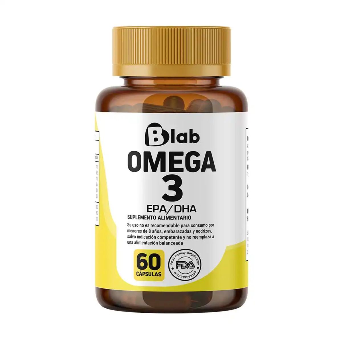 BLAB - Omega 3 de Algas 60 cápsulas BLAB