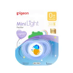PIGEON - Chupete Odontológico Mini Light Talla S (Azul)