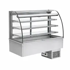 GENERICO - Vitrina Central Refrigerada Ventilada 113 Cm Modelo VCP3G Coreco