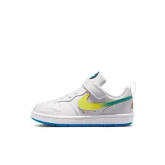 NIKE - Zapatillas Court Borough Low Blanco Niños