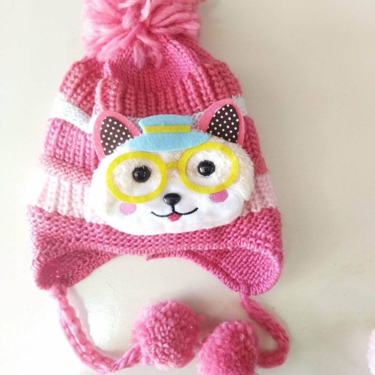 GENERICO - Gorro invierno para bebe y niños 2 años a 6 años.