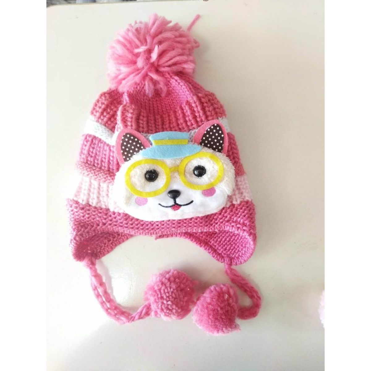 GENERICO - Gorro invierno para bebe y niños 2 años a 6 años.