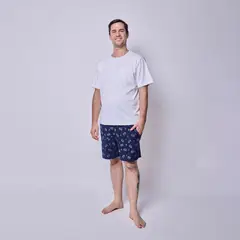 SIMPLY B - Pijama corto cangrejo hombre