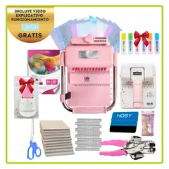 CINCH - KIT DE ENCUADERNADORA CICH PINK + DISC KP04