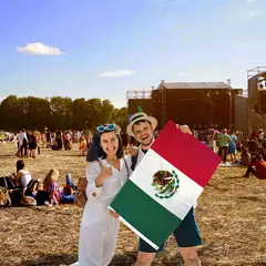 GENERICO - Bandera de México de 150cm x 90cm de Poliéster
