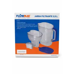 FLOWMAK - Jarro Purificador de agua 3,5 litros Con Filtro-Flowmak