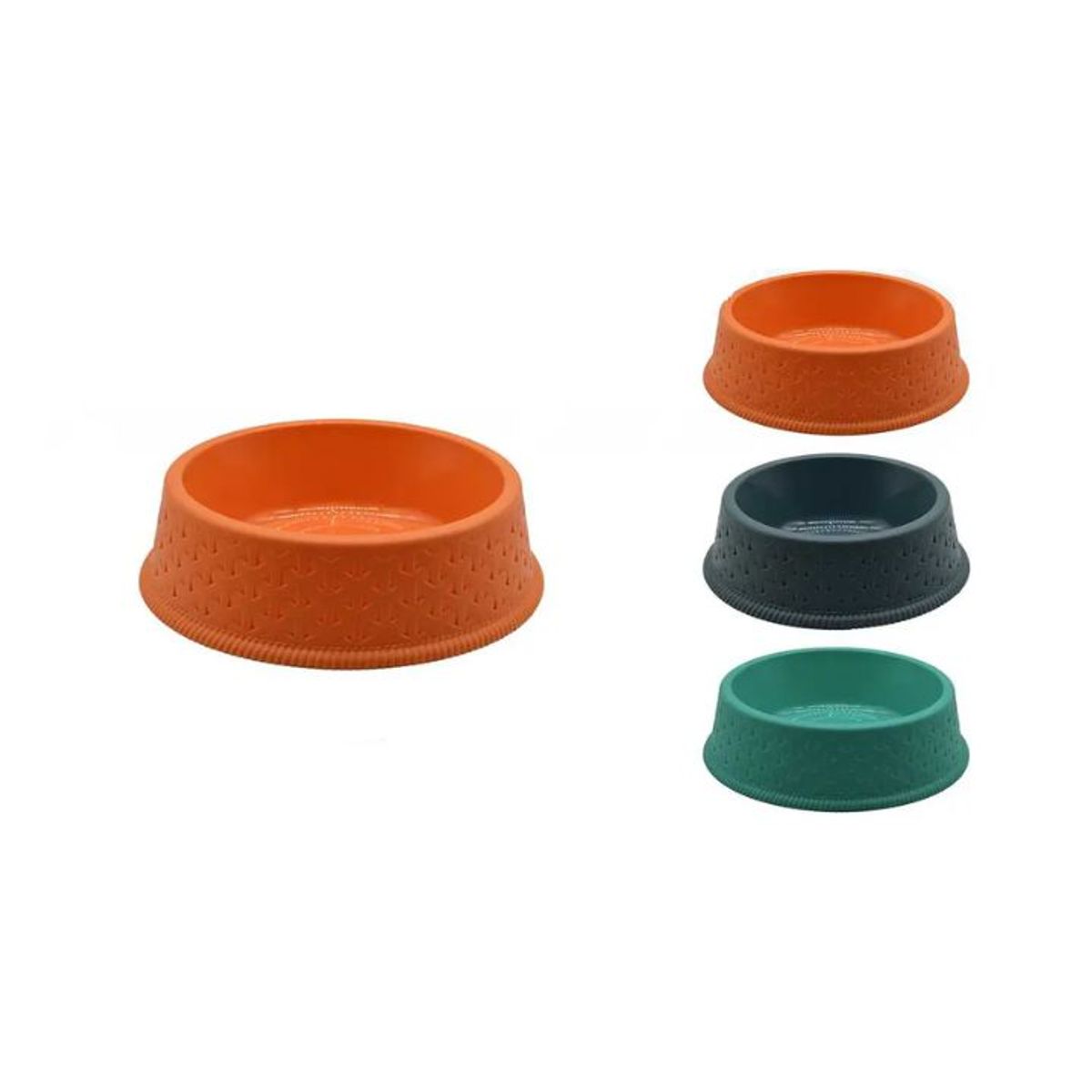 GENERICO - Comedero Bowl Para Perros Pequeños y Gatos - 13 cm - No Tóxico Colores Surtidos