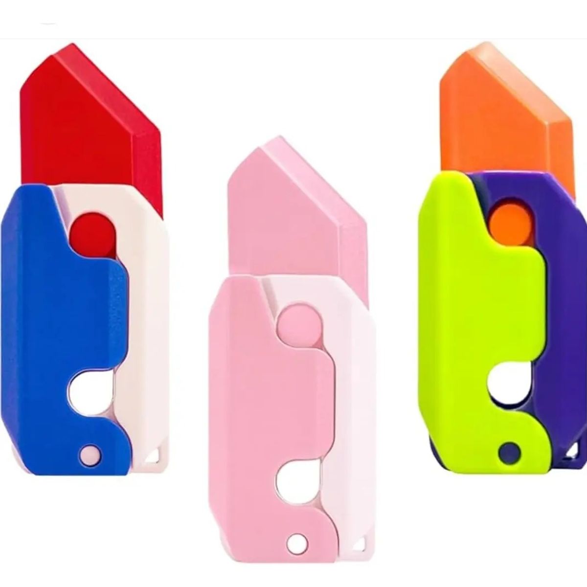 GENERICO - Cuchillo Juguete Plástico Sensorial Juguete Antiestres