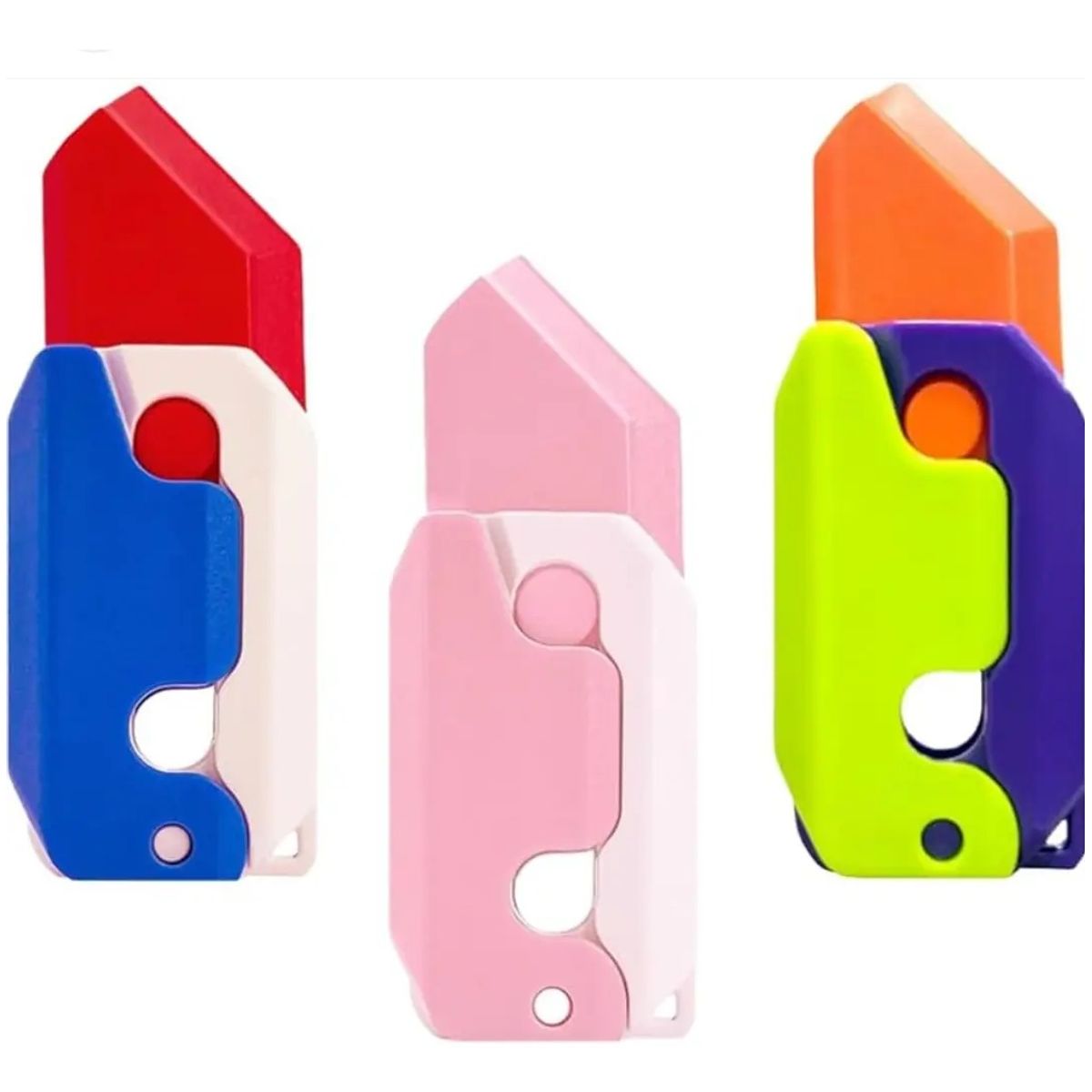 GENERICO - Cuchillo Juguete Plástico Sensorial Juguete Antiestres