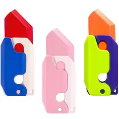 GENERICO - Cuchillo Juguete Plástico Sensorial Juguete Antiestres