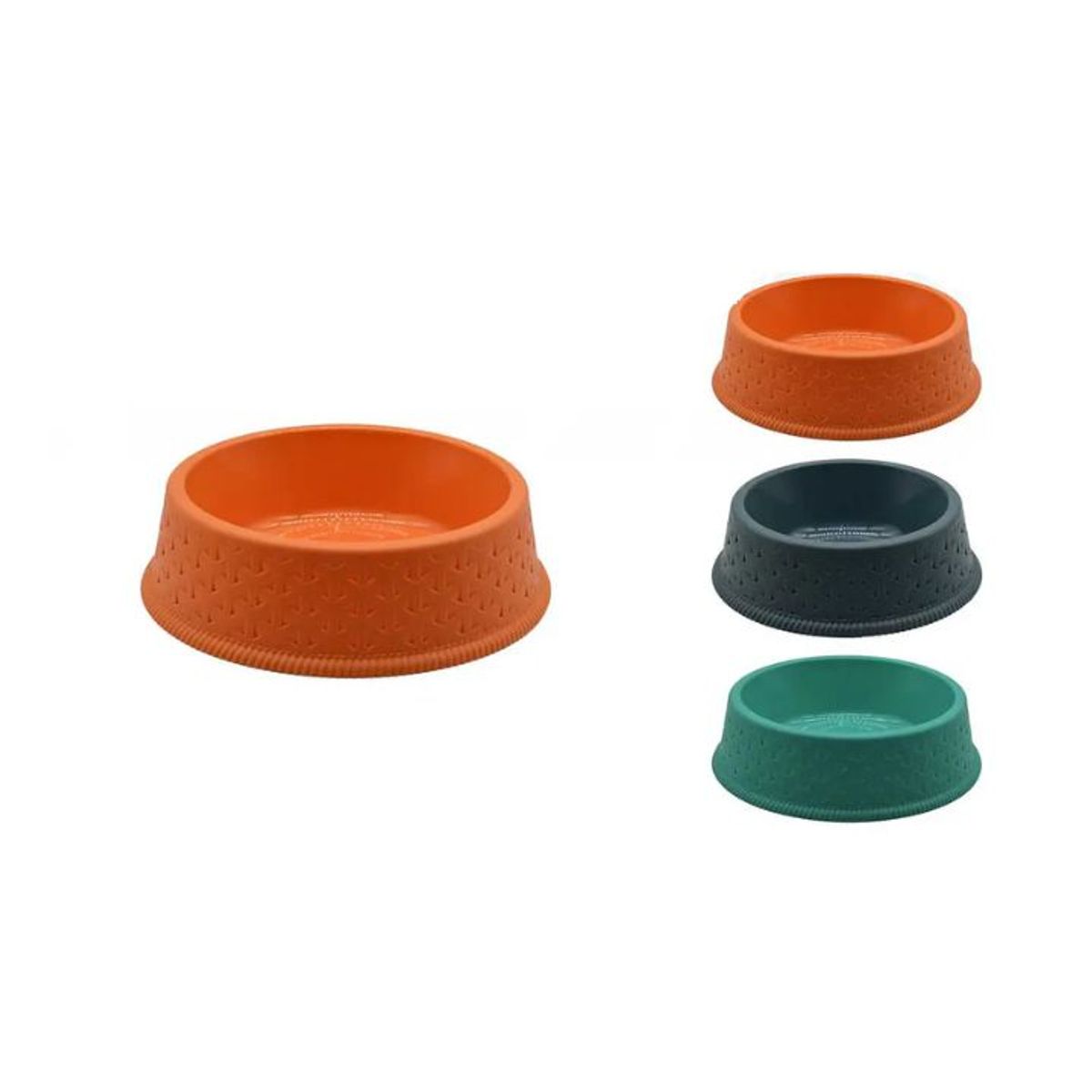GENERICO - Comedero Bowl Para Mascotas - 19 cm No Tóxico - Colores Aleatorios