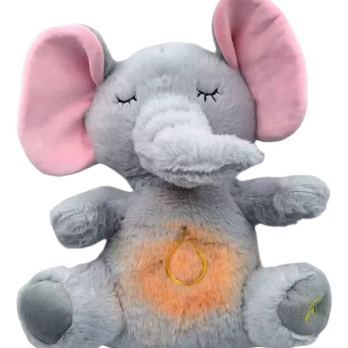 GENERICO - Peluche Realista Elefante Bebe Estimulacion Sensorial Sonido