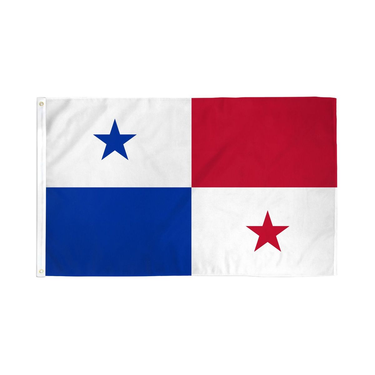 GENERICO - Bandera de Panamá de 150cm x 90cm de Poliéster