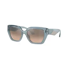 ARMANI EXCHANGE - LENTE DE SOL AX4125SU 82408Z - Azul celeste transparente brillante
