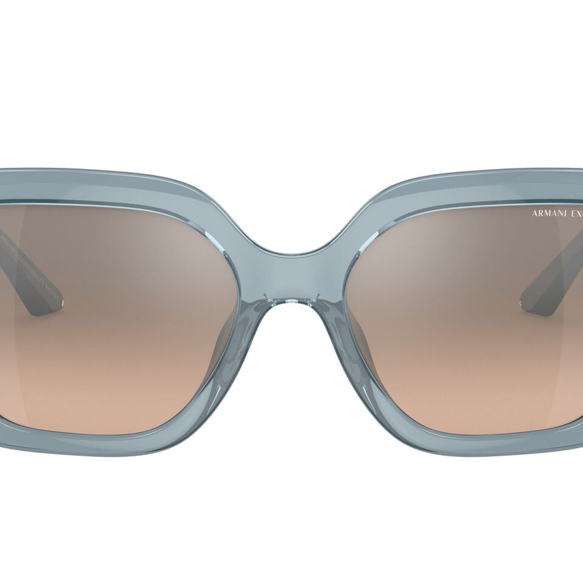 ARMANI EXCHANGE - LENTE DE SOL ARMANI EXCHANGE  AX4125SU 82408Z - Azul celeste transparente brillante