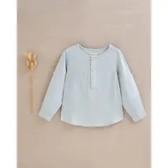DADATI - Camisa niño azul cielo