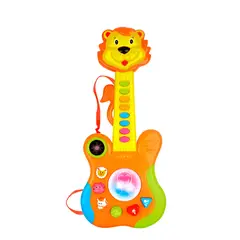 GENERICO - Guitarra Leon Juguete Musical con Luz y Sonido bebe