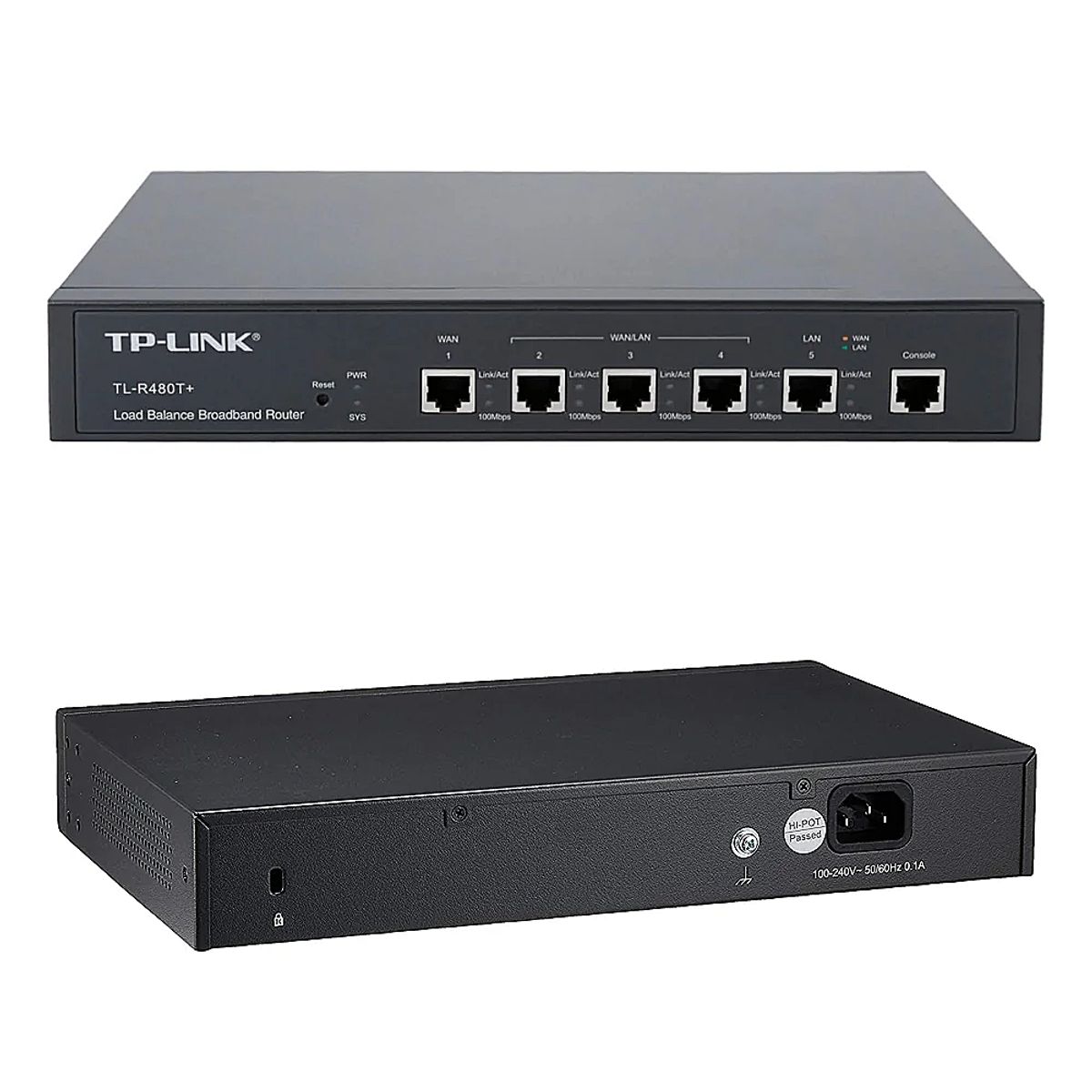 TP LINK - TP-LINK ROUTER TL-R480T+ BALANCE DE CARGA DE BANDA ANCHA 4 PUERTOS