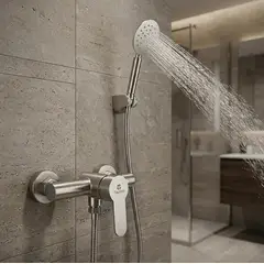 TAUMM - Monomando ducha de acero inoxidable Línea Modern Inox