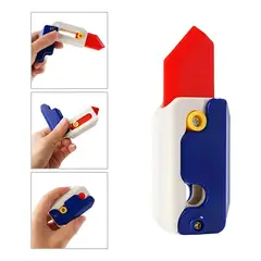 GENERICO - Cuchillo Juguete Plástico Sensorial Juguete Antiestres