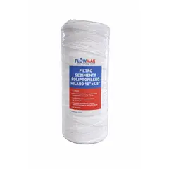 FLOWMAK - Filtro Sedimento 10x4.5 50 Micras Big Blue Alta Duración