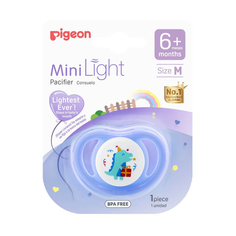 Chupete Odontologico Mini Light Talla M Azul