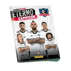 PANINI - ÁLBUM TAPA BLANDA COLO COLO – ETERNO CAMPEÓN + 40 SOBRES