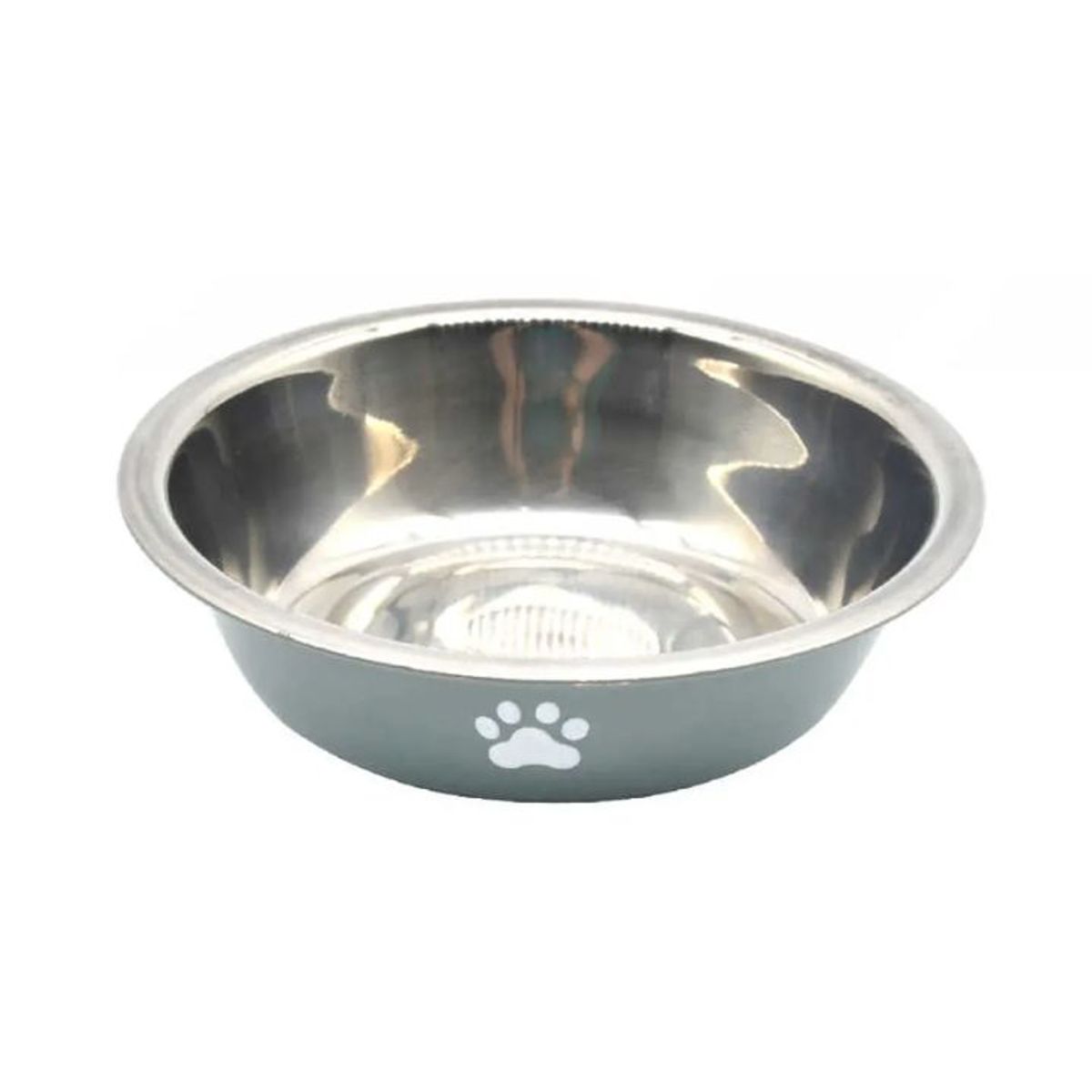 GENERICO - Comedero De Metal Para Mascotas - 18cm - Acero Inoxidable  Metal Reforzado - Colores Aleatorios