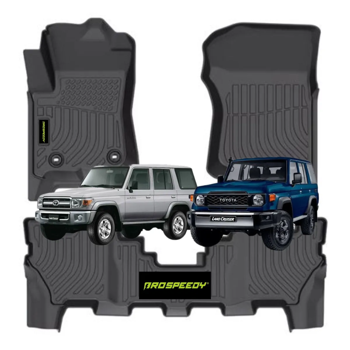 GENERICO - PISOS CALCE PERFECTO PROSPEEDY TOYOTA LAND CRUISER LC76 2015+