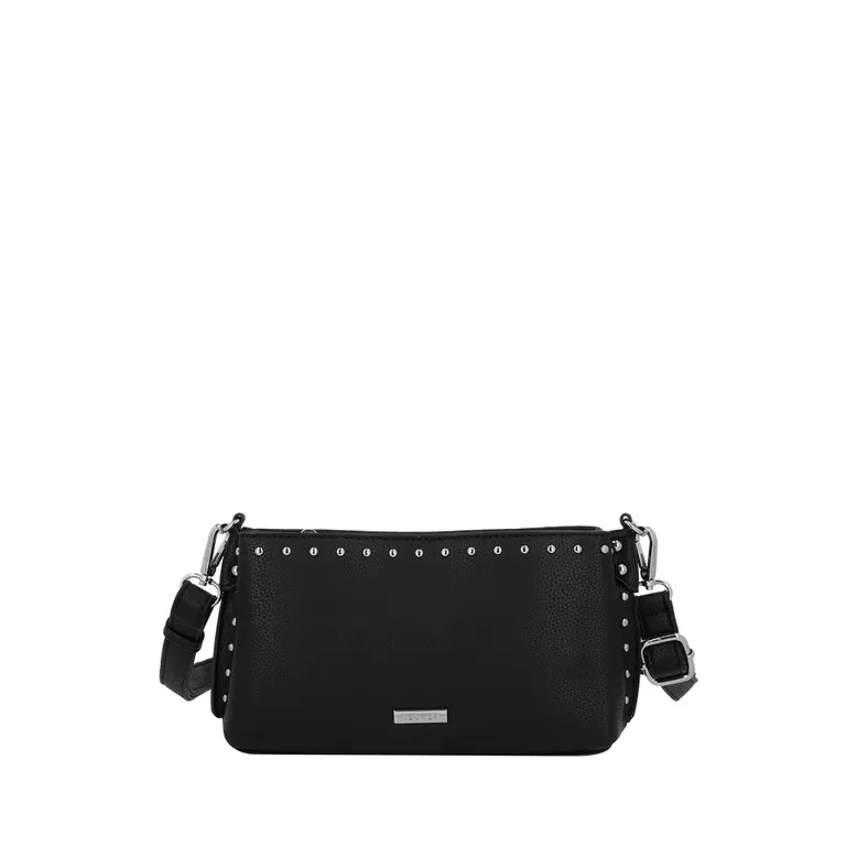 Cartera Bandolera Amsterdam Mini Negra ST6 Negro XS