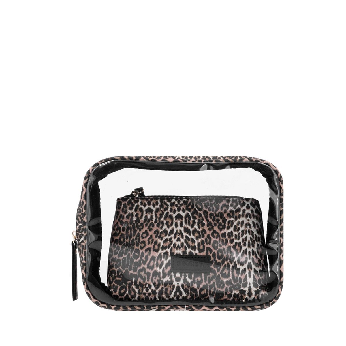 SECRET - Set 2 Cosmetiqueros Secret Niza ST6 Leopardo