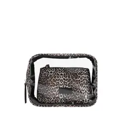 SECRET - Set 2 Cosmetiqueros Niza ST6 Leopardo