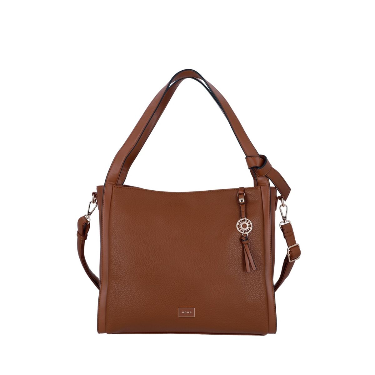 SECRET - Cartera de hombro Secret Boston ST6 L Café