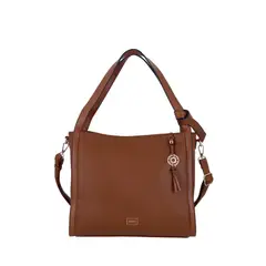 SECRET - Cartera de hombro Boston ST6 L Café