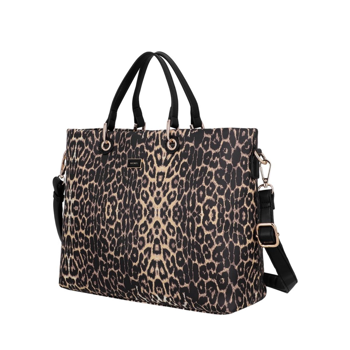 SECRET - Cartera Tote Secret Narok ST6 L Leopardo