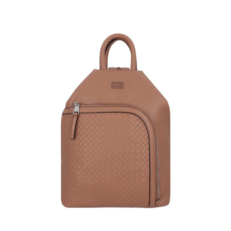 Mochila Mujer Oviedo Grande PVC Cafe ST6 Cafe L