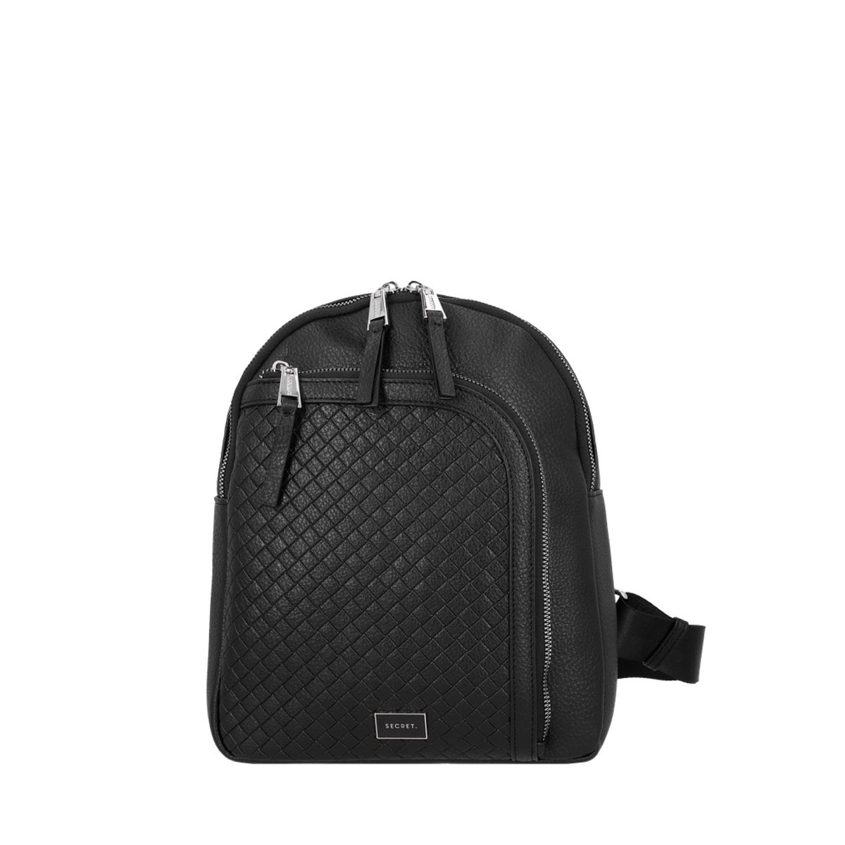 SECRET - Cartera Bandolera Secret Oviedo Mediana Negra ST6