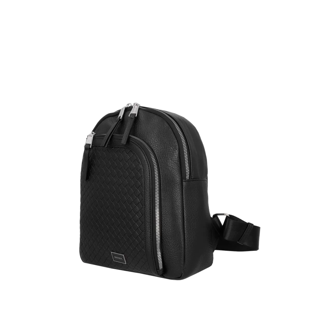 SECRET - Cartera Bandolera Secret Oviedo Mediana Negra ST6