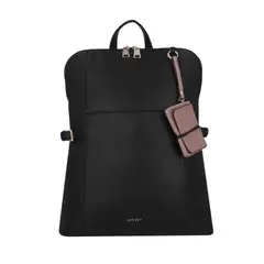 SECRET - Mochila Notebook 15" Zamora Extra Grande PVC Negra ST6
