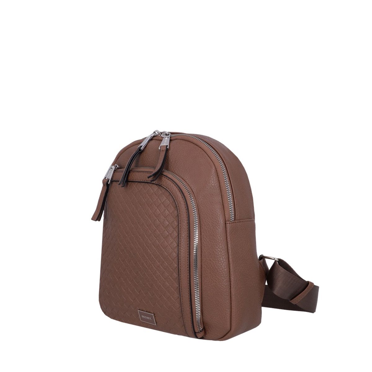 SECRET - Cartera Bandolera Secret Oviedo Mediana Café ST6