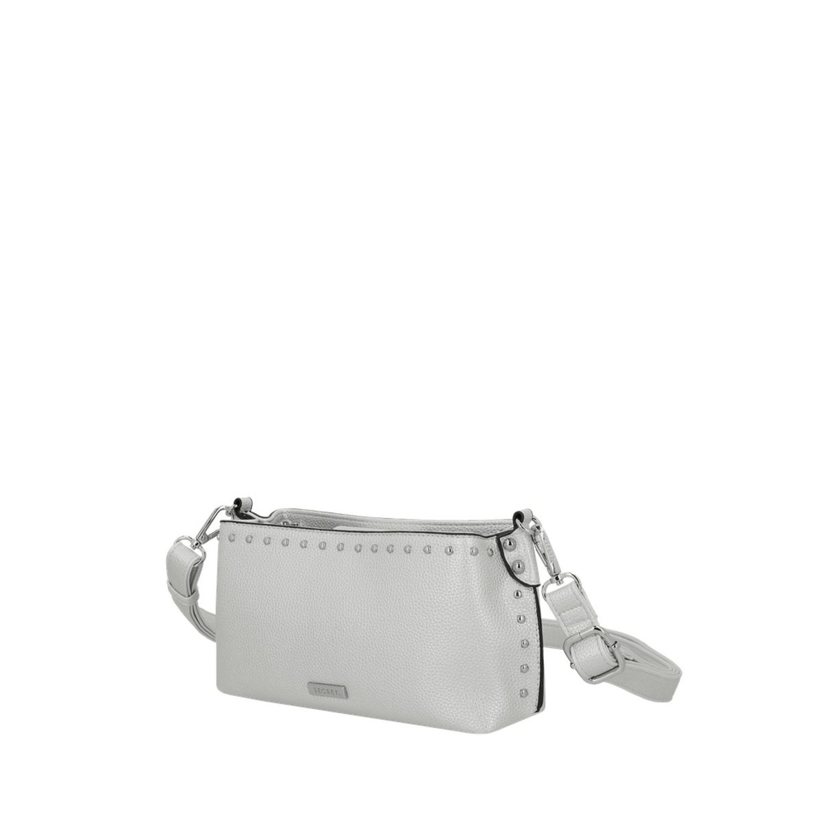 SECRET - Cartera Bandolera Secret Amsterdam Mini Plateada ST6