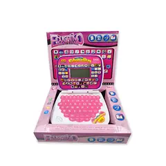 GENERICO - Computador Laptop juguete Interactivo Didactico ingles-español Rosa