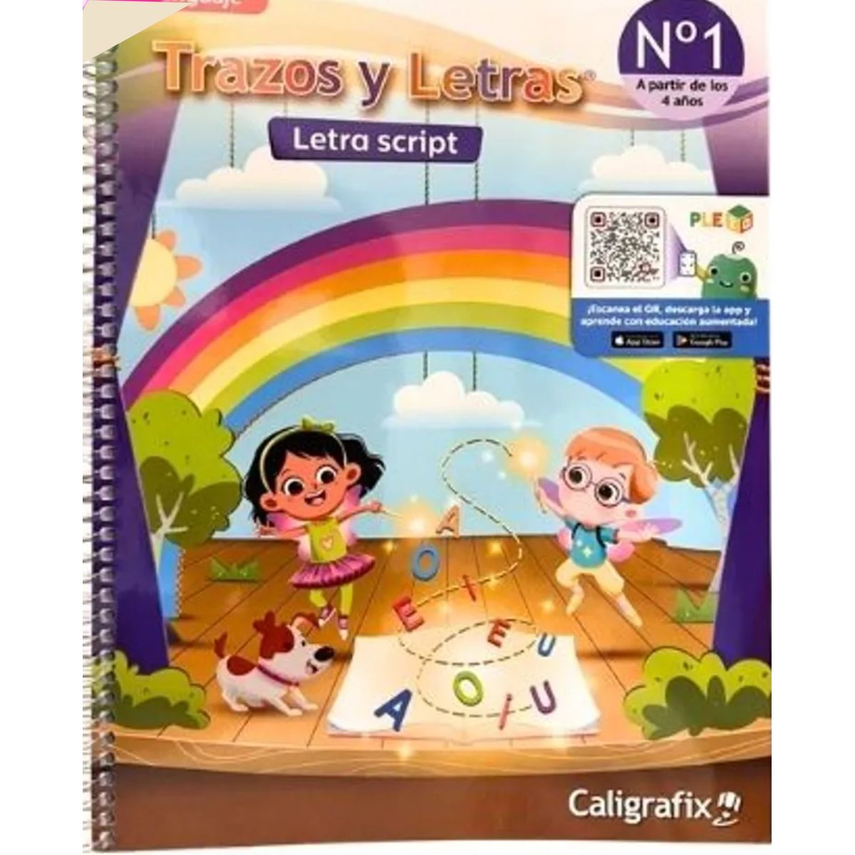 TOP10BOOKS - TEXTO Trazos Y Letras Nº1 Script - Editorial Caligrafix