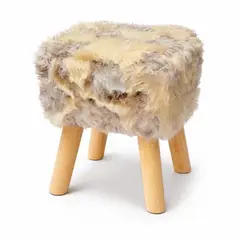 BYB - Banqueta piso felfa SoftFur Natural