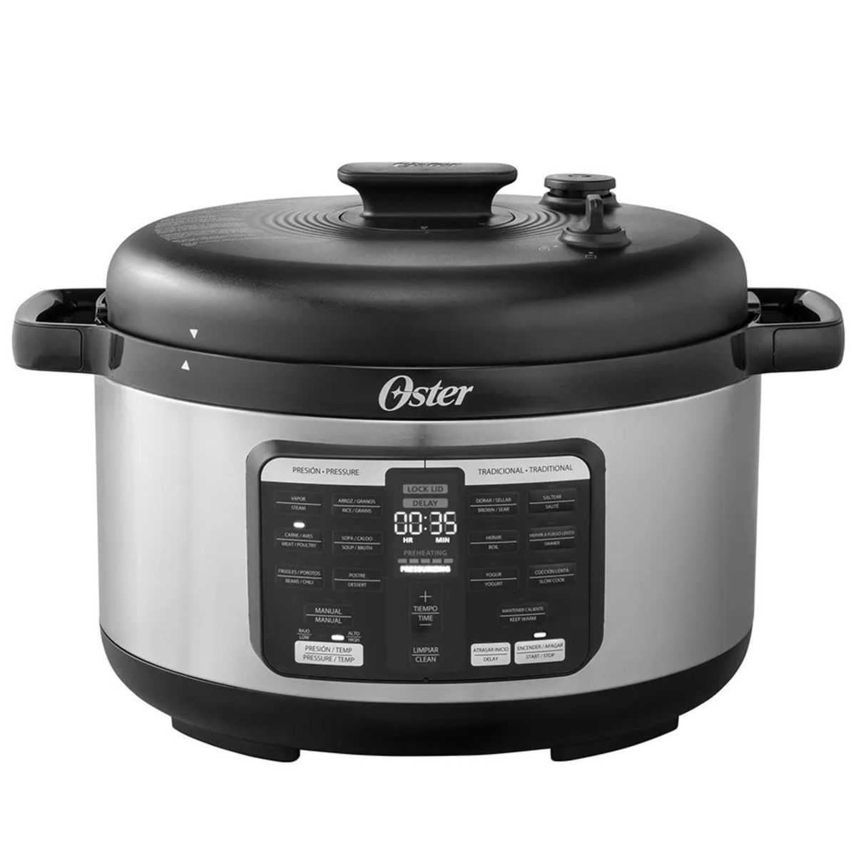 OSTER - Multi-olla rápida ovalada de 5.7L con 15 funciones CKSTPCECOV57 900W