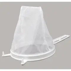 GENERICO - Colador Tela Mango Plastico Filtro Cafe Infusiones 11 Cm
