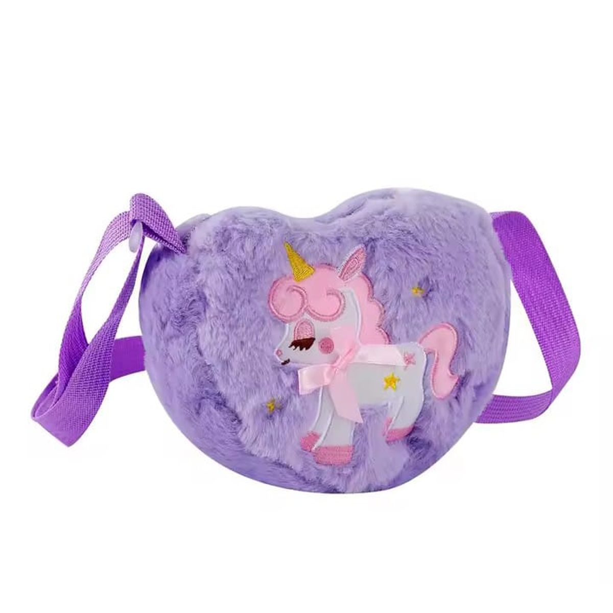 GENERICO - Cartera linda unicornio niña 20x16cm