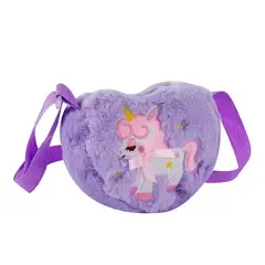 GENERICO - Cartera linda unicornio niña 20x16cm