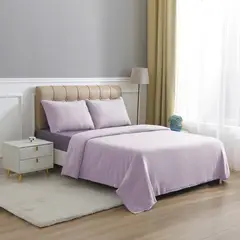 DORAL - SABANAS POLAR LISA COMPOSE DELUXE MORADO 2 PLAZAS