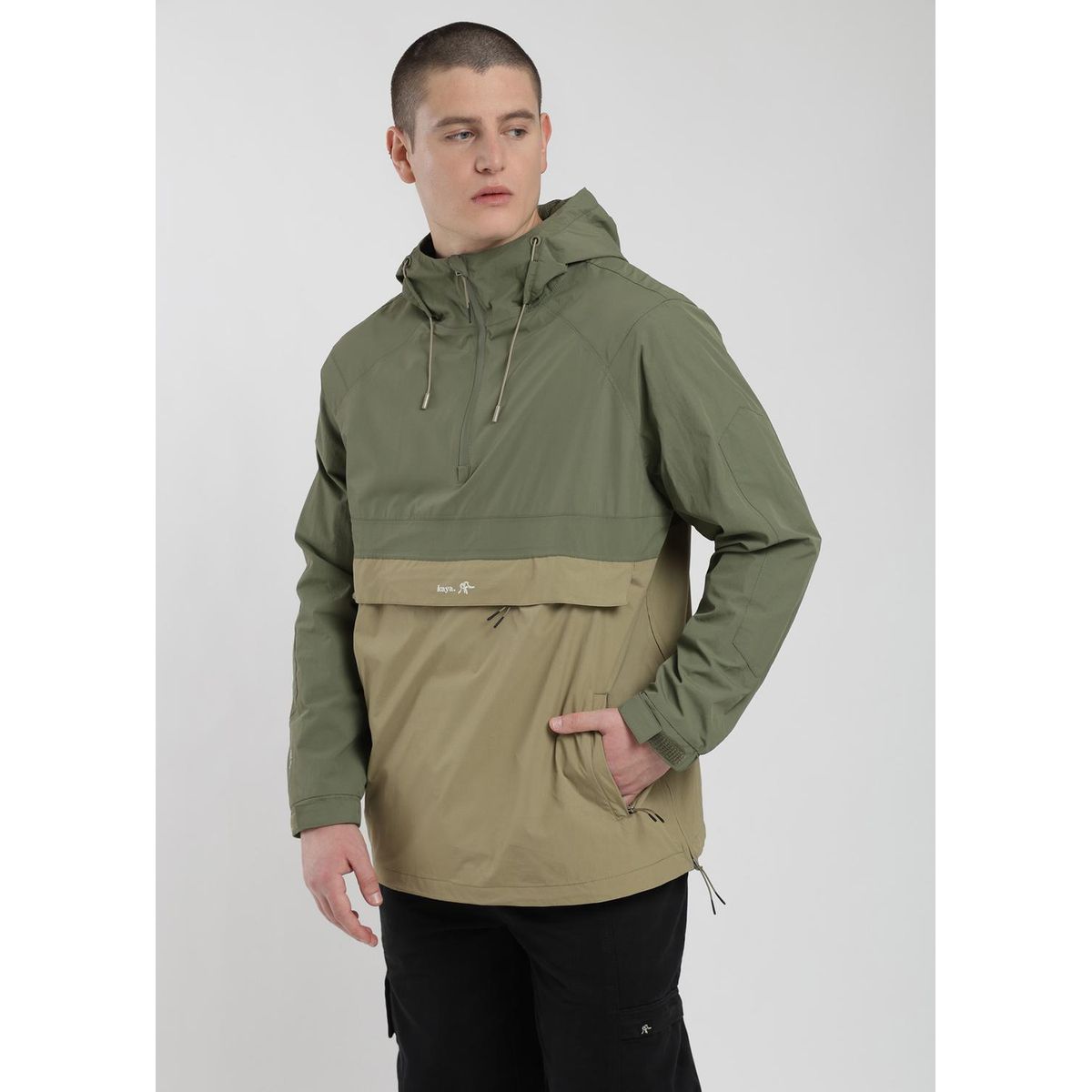 KAYA UNITE - Chaqueta Cortaviento Anorak Hombre